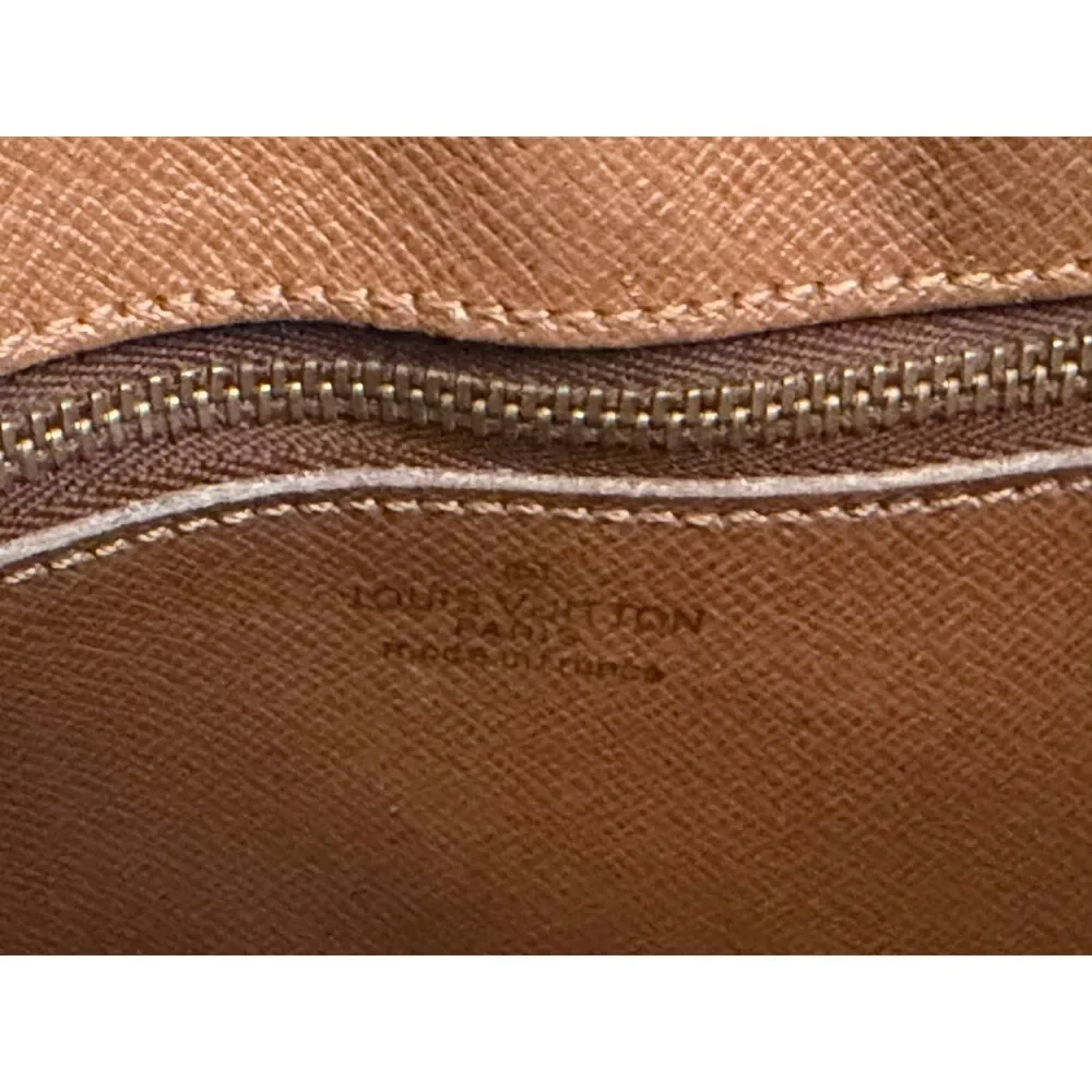 Louis Vuitton Marly Dragonne Monogram Canvas Wristlet Clutch | Vintage Authenti